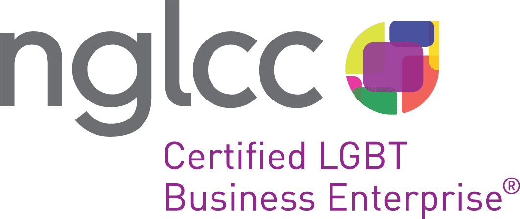 Nglcc certified lgbt business enterprise® logo - supporting diversity and inclusion