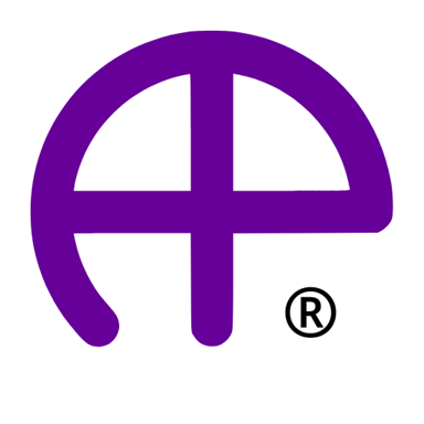 AccuPhotography Business Logo AccuPhotography logo featuring "AP" letters in a wordmark design with a registered trademark symbol on a white circle background.