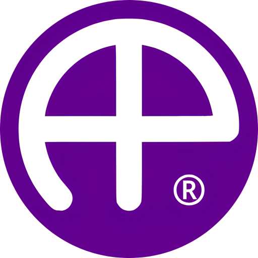 AccuPhotography AP Monogram Logo with Registered Trademark